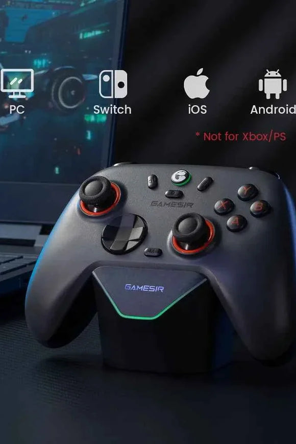 GameSir Nova 2 Lite Wireless Switch Controller Bluetooth Gamepad with Hall Effect for Nintendo Switch, iPhone, Android, PC