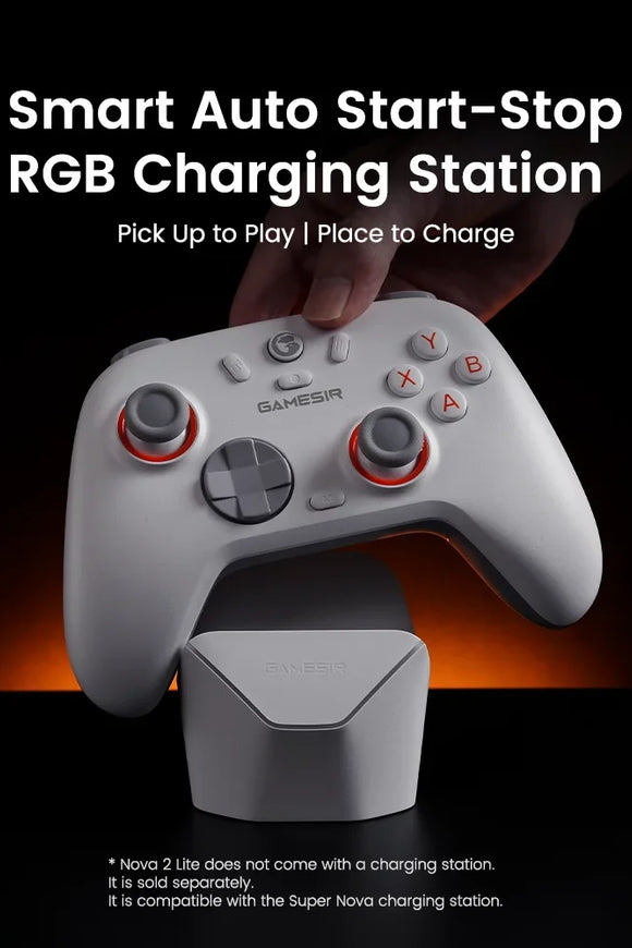 GameSir Nova 2 Lite Wireless Switch Controller Bluetooth Gamepad with Hall Effect for Nintendo Switch, iPhone, Android, PC