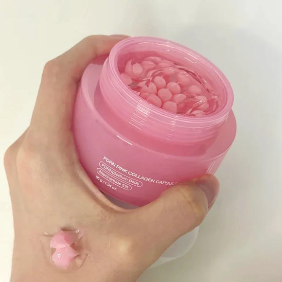 PDRN Pink Collagen Capsule Cream-Niacinamides & Skin Renewal Moisturizer