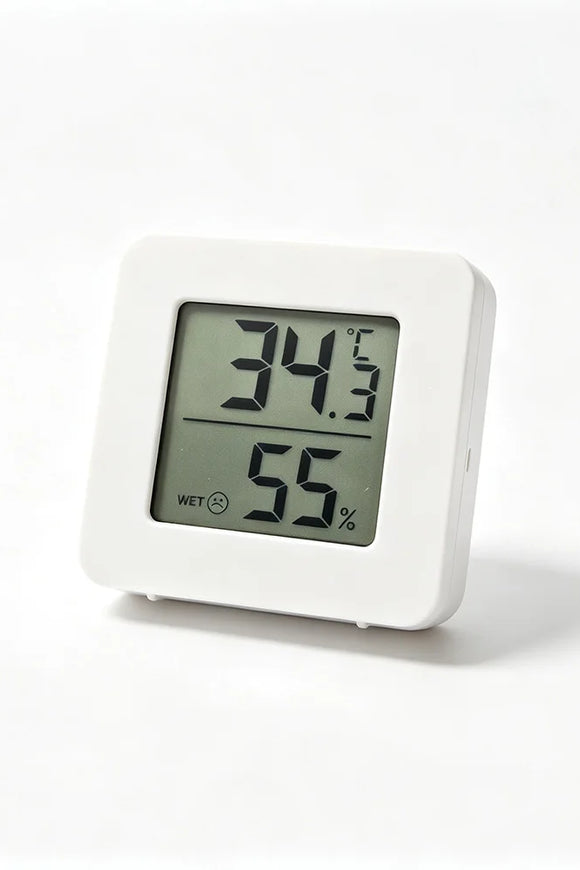 Digital Temperature Clock LED Display Weather Humidity Alarm Desktop