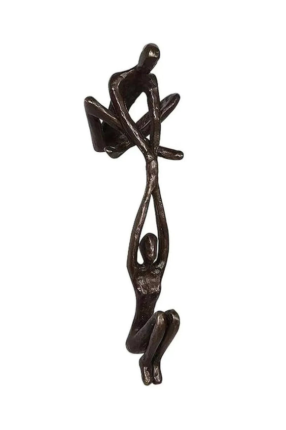 Helping Hands Couple Sculpture