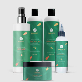 BlackCastor Infused 5-Piece Hair Renewal Kit